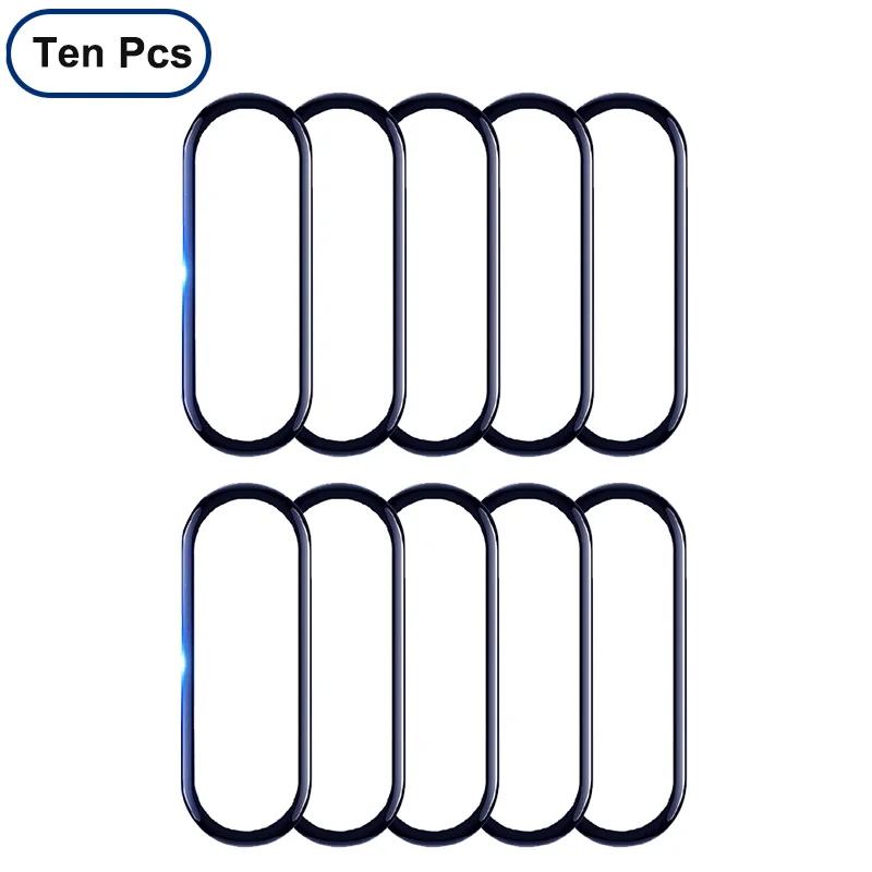 protector For Mi Band Film soft glass - Цвет: 10 Pcs with wipes