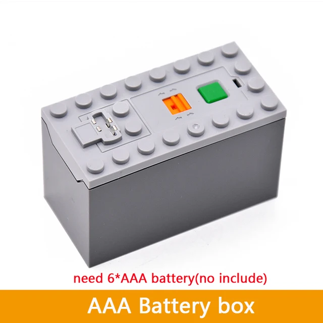 Building Blocks Technical Motor Multi Power Functions Tool Servo Train 8293 8883 Remote Control PF Model Sets Compatible MOC AAA-Battery-box