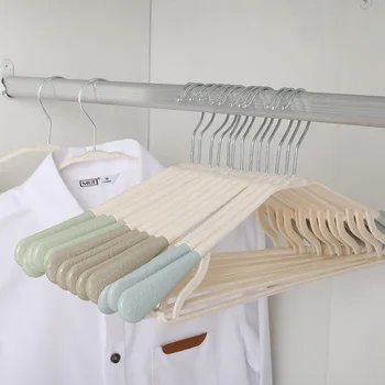 

5/10PCS Anti-Slip Clothes Hanger Closet Organizer Drying Rack Wardrobe Storage Space-Saving Practical Rotatable Invisible Hanger