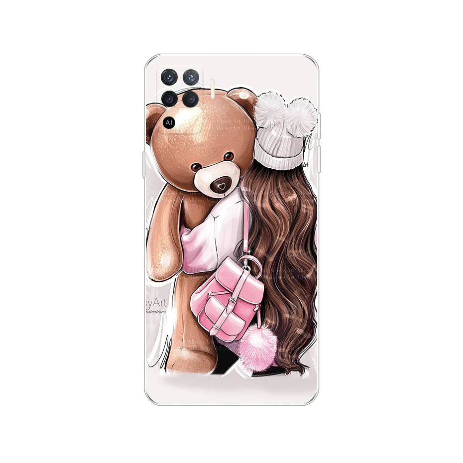 For Oppo A94 5G Case Butterfly Printed Silicone Soft TPU Back Cover For OPPO A94 4G 5G OPPOA94 A 94 CPH2203 CPH2211 Cases Funda cases for oppo cell phone