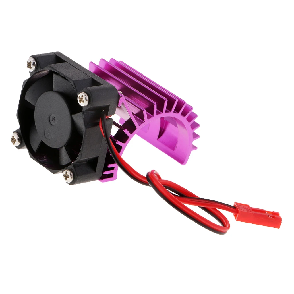24-28mm Universal Brushless Motor Heat Sink with High Speed Cooling Fan Parts for RC Model Vehicle