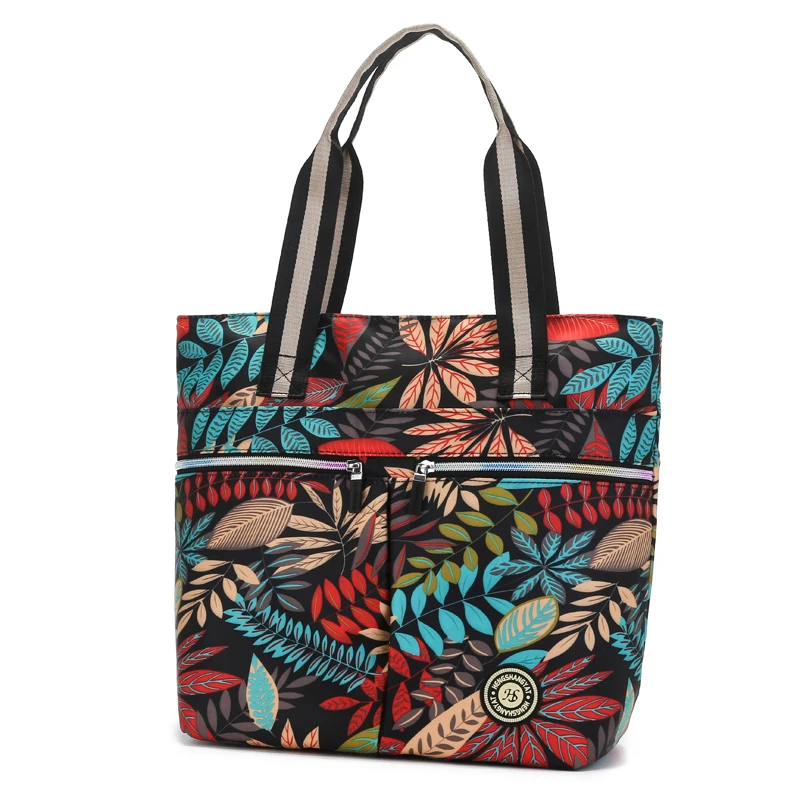 Nylon Casual Ladies Tote Bag Fashion Nylon Women Tote Bag Nylon