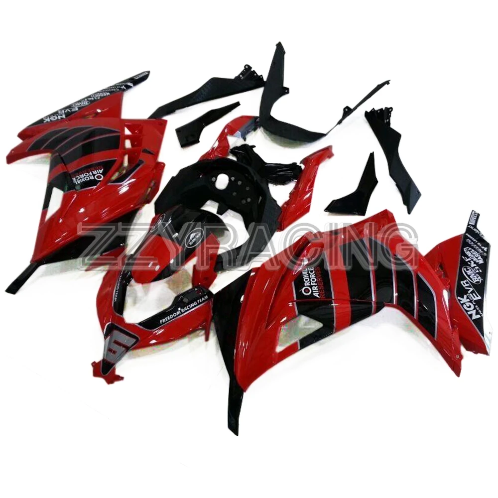 

Complete Fairings Kits for Kawasaki EX300R 2013 2014 2015 2016 2017 Ninja 300 13 14 15 16 17 ABS Plastic Bodywork Black Red Cowl
