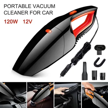 

Vacuum Cleaner Handheld Car Vacuum Cleaner Wired 12V Car Vacuum Cleaner 120W Vacuum Handheld Clean Vacuum Cleaner #YL5