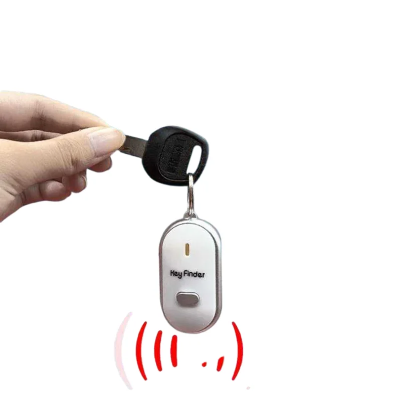 Key Finder Bluetooth-Compatible Smart Anti Lost Device Tag Keychain Warning Alarm for Pet Wallet Security Protection