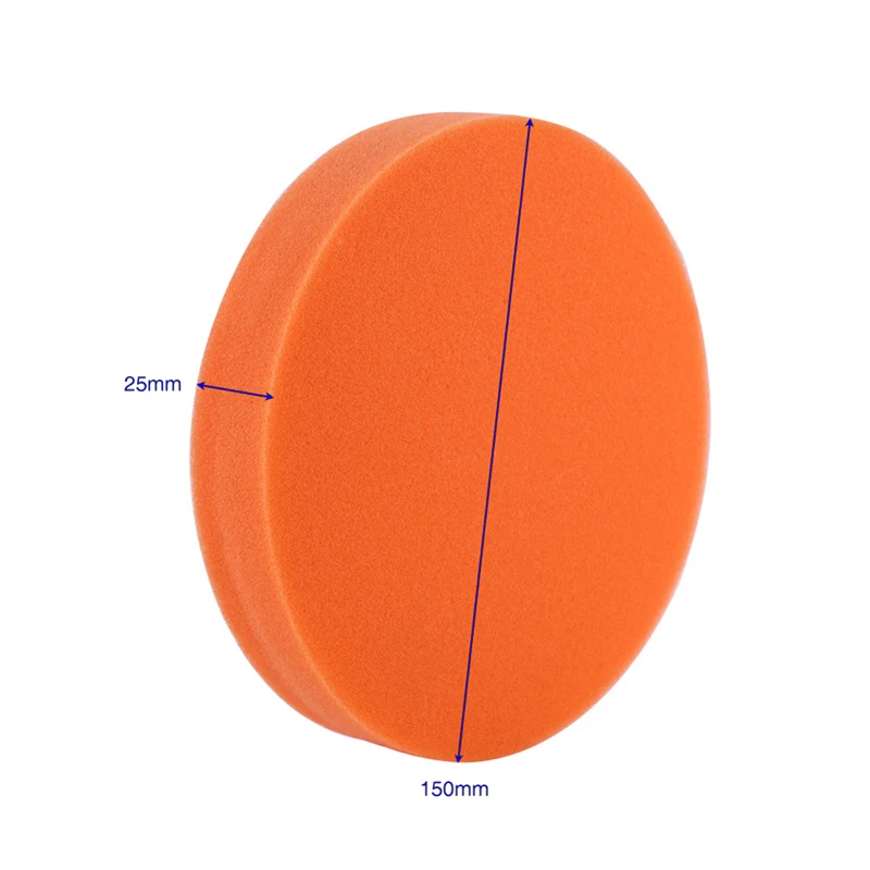 10pcs/set 6 Car Polishing Pads Sponge Buffing Waxing Pad For Car Polisher Hot