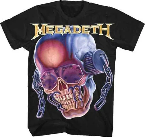 Megadeath-jumbo Vic-футболка, S-3XL, фирменная новинка, Официальная футболка для мужчин и женщин, унисекс, модная футболка