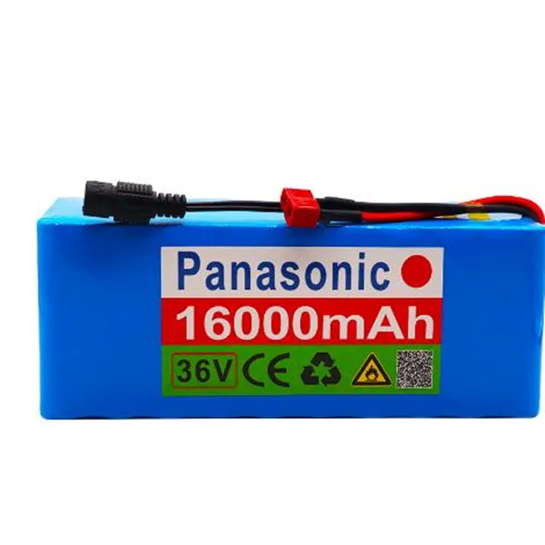 NCR18650B Panasonic Батарея 10S4P 36V 16000 мА/ч, 18650 Батарея коробка 500W Батарея 36В электрический велосипедный Батарея и БМС+ Зарядное устройство