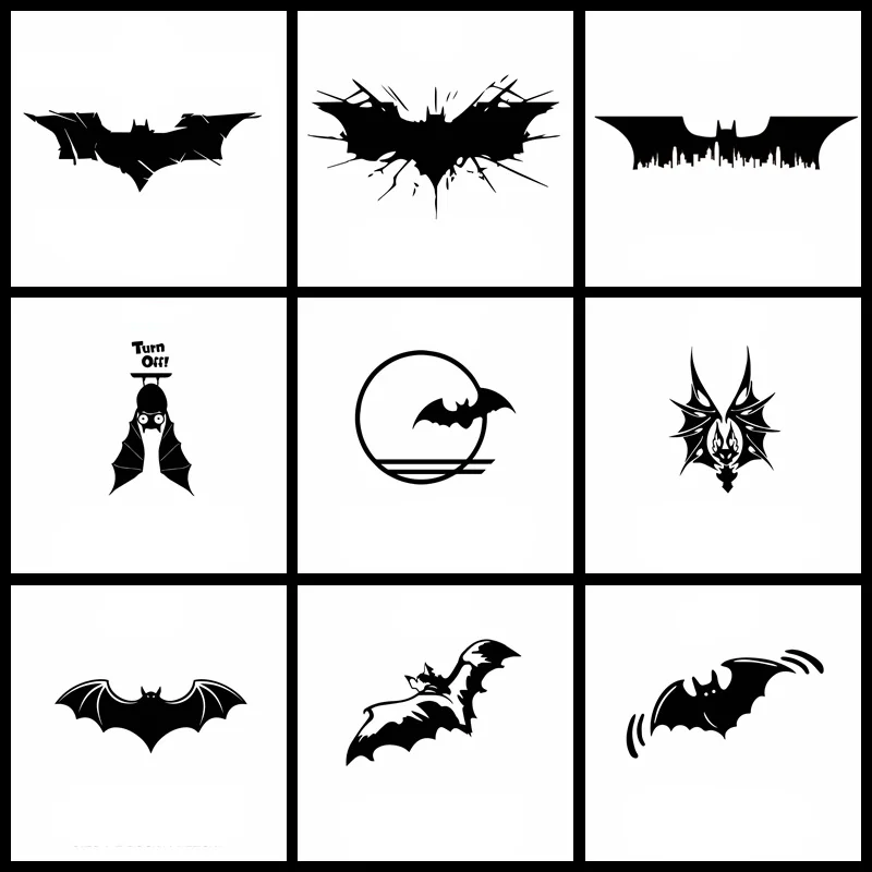 

Cute Batman Stickers wallpaper Superhero Funny Window Vinyl Decals Car-Styling Self Adhesive Emblem Car Sticker Accessories