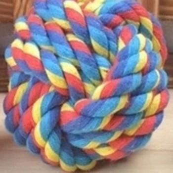 

Soft Dog Cotton Balls Chew Toy for Dogs Rubber Dog Toy Pet Dog Toy Balls Teeth Kauwbotten Toys Pets Supplies BB50DT