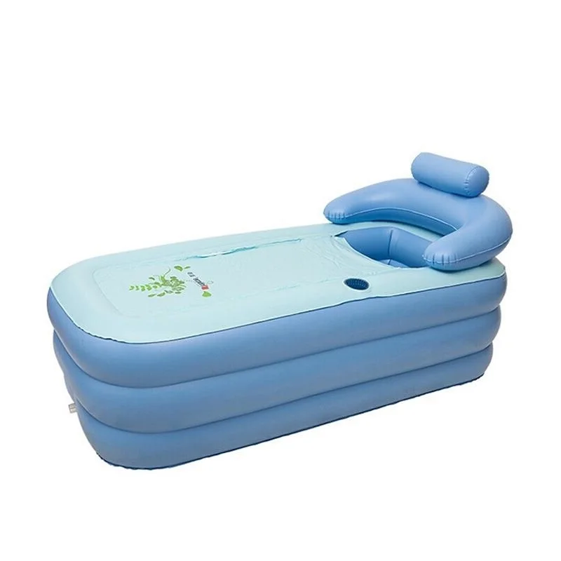 

Folding Portable thickening Bathtub Inflatable warm Bath Tub for Spa PVC Inflatable bathtub swimming pool with Electric Pump