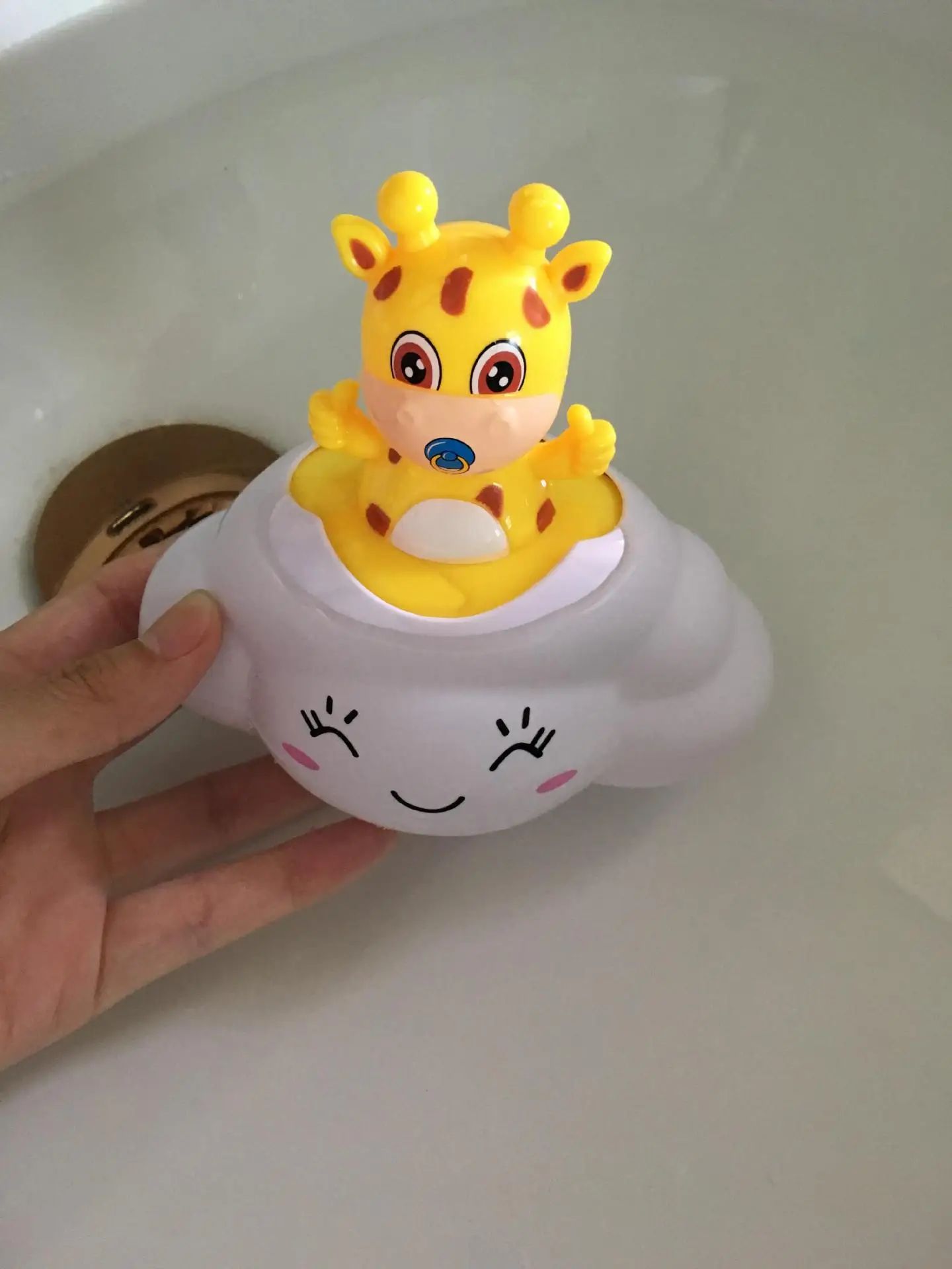 В стиле знаменитостей, облако и дождевая вода, игрушки для детей, развивающий душ, детская игра с водой, маленькая черепаха, ванна, это будет дождь, Clo