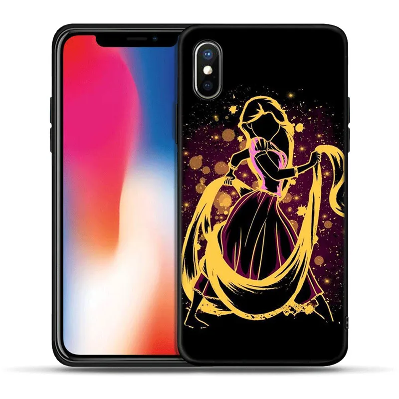 Чехол queen Princess Alice Ariel для IPhone X XR XS Max 8 7 Pluse, мягкий силиконовый чехол 6 6S Plus 5 5S SE, Coque Fundas Etui Capas