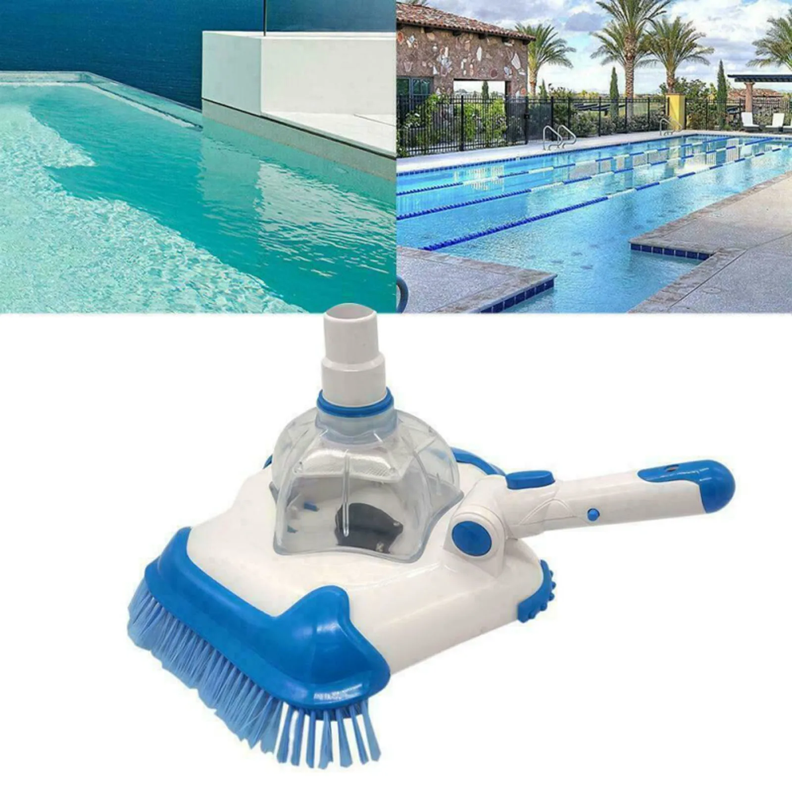 Swimming Pool Vacuum Cleaner Pool Vacuum Heads Underwater Vacuum Brush