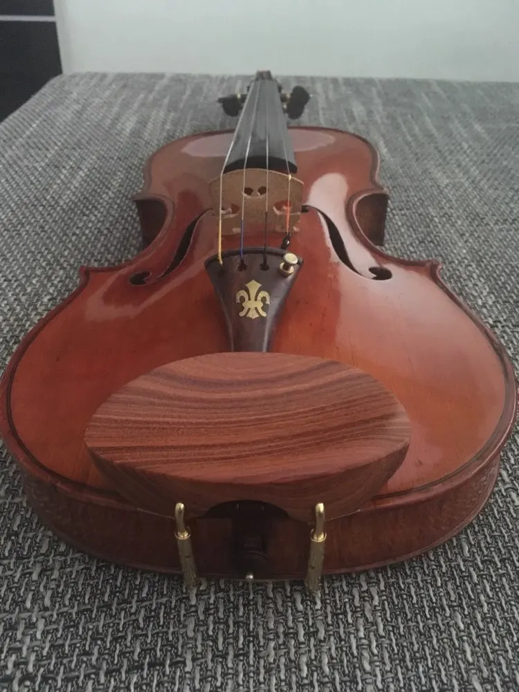 Great 1pcs Natural Rosewood Violin Chinrest 4/4,3/4，1/4,1/2,1/8，violin