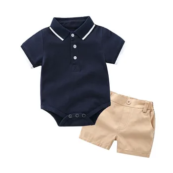 

Newborn Baby Clothing Sets Summer Baby Boy Rompers Sets Infant Boy Cotton T-shirts+Casual Shorts pants Outfits Sets Tracksuit
