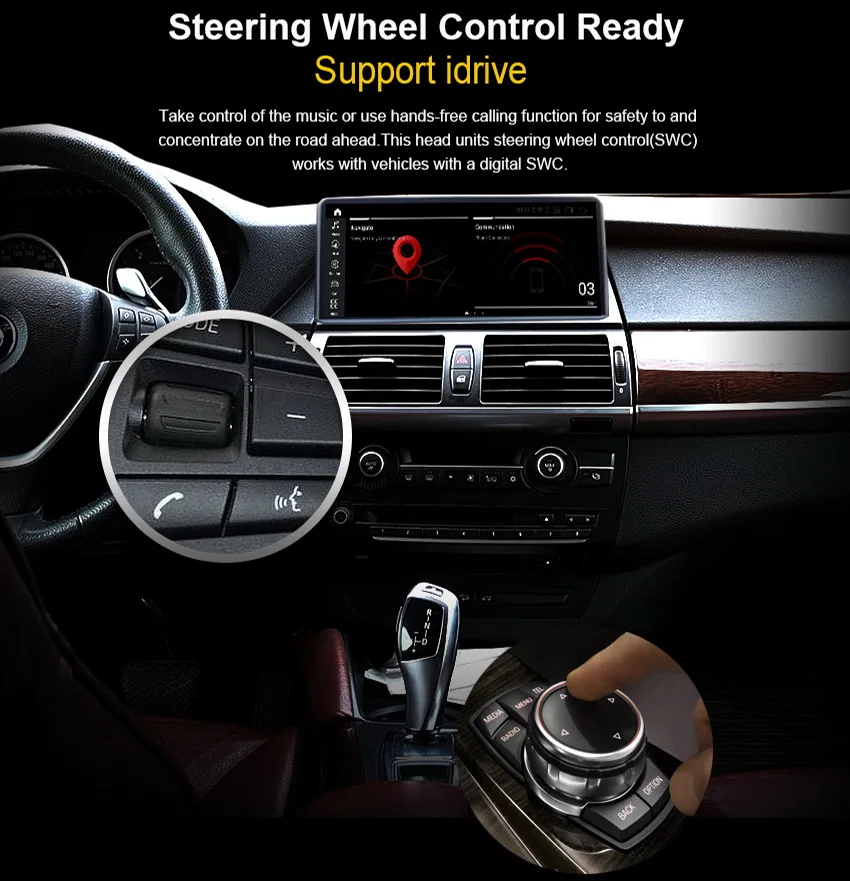 AISINIMI Android 9 0 4G 64G Автомобильный Dvd Navi плеер для BMW X5 E70/X6 E71 2007 2010 CCC или CIC система