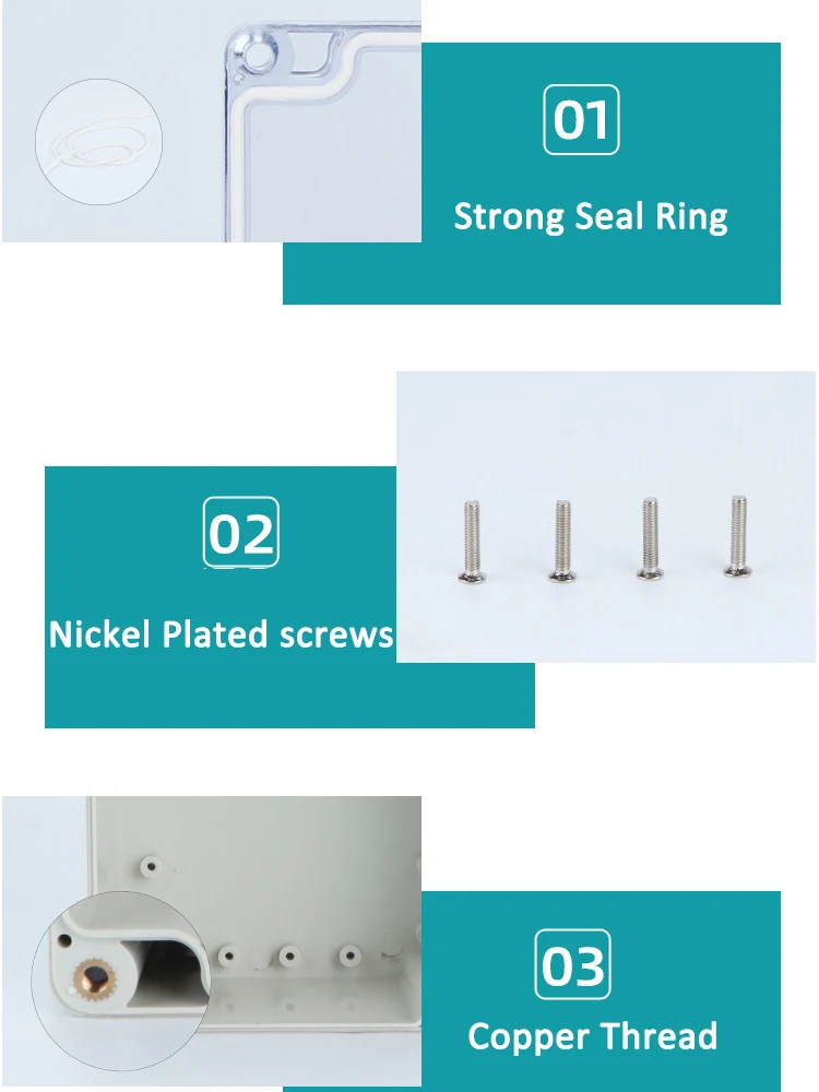 livre caixa de plastico transparente projeto eletronico 02