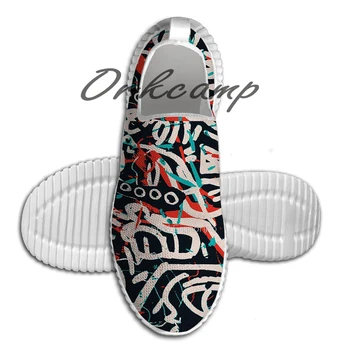 

Street Art Graffiti Pattern Ink and Posca Running Shoes Walking Shoes Summer Comfortable light weight Jogging Yoga shoes
