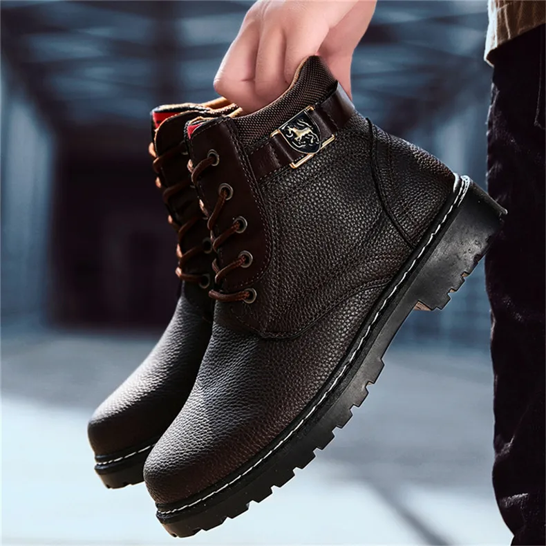 39-44 boots winter Comfortable Non-Slip warm men winter shoes#GC38188