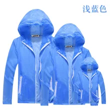 Одежда для защиты от солнца, стиль, для улицы, для пар, для родителей и детей, ветрозащитные дышащие однотонные Рыболовные костюмы, Настраиваемые