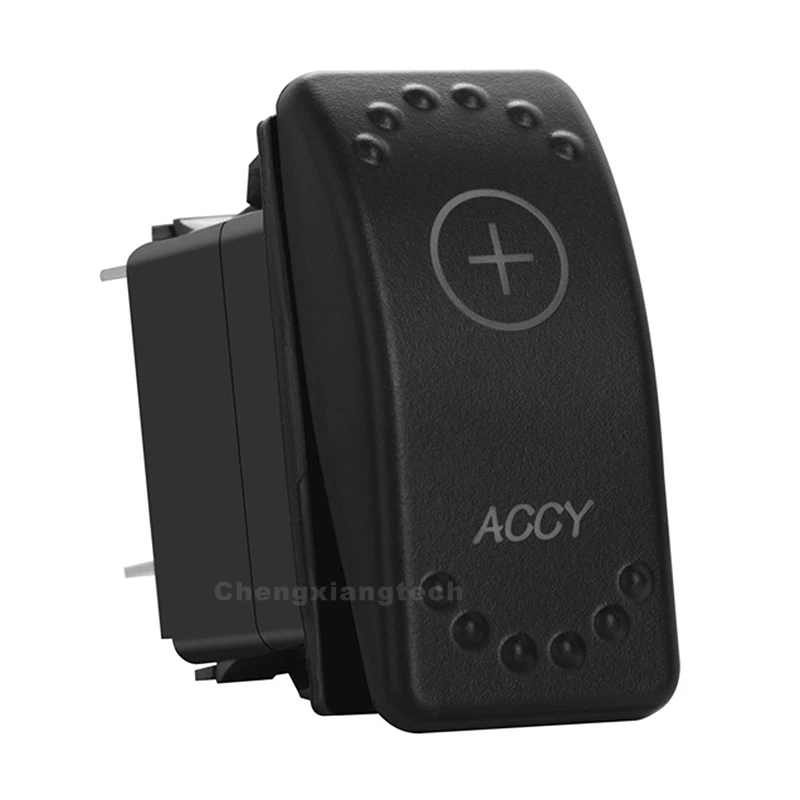 12V 24V Laser Rocker Switch Orange Led Light ON OFF / ON OFF for Car Boat Polaris RZR Can-Am ATV UTV RV Maverick Commander rocker switch