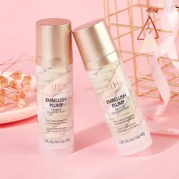 

Three-color Mixed Isolation Lotion Fill Pores Moisturizing Bright Skin Foundation Primer Rainbow Base Makeup Concealer Liquid