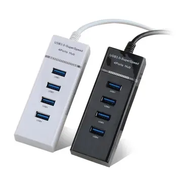 

Usb3.0Hub 4-Port Hub 3.0 Splitter 3.0Hub Expander Computer Splitter Speed Version Compatible With Usb2.0 Usb1.1
