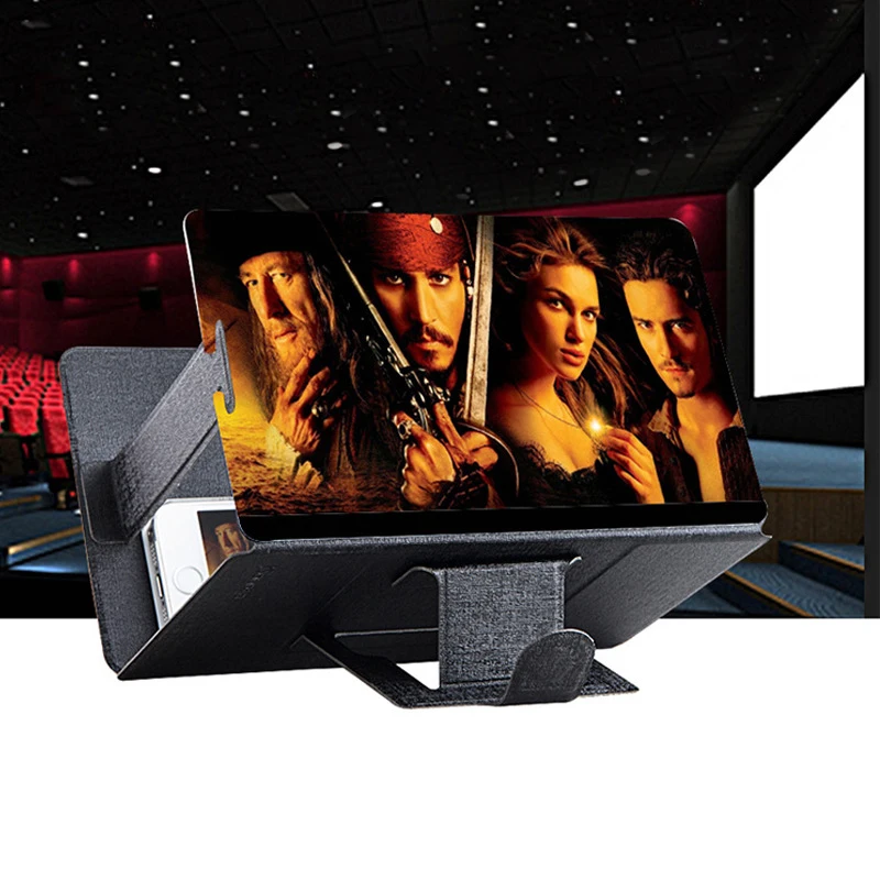 3D мобильный телефон держатель видео усилитель 8 дюймов HD защита глаз сокровище