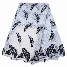 Лучшее качество персиковый белый чистая кружевная ткань драгоценные камни высокого качества вышивка нигерийская французская Тюлевая ажурная кружевная ткань для свадебной вечеринки