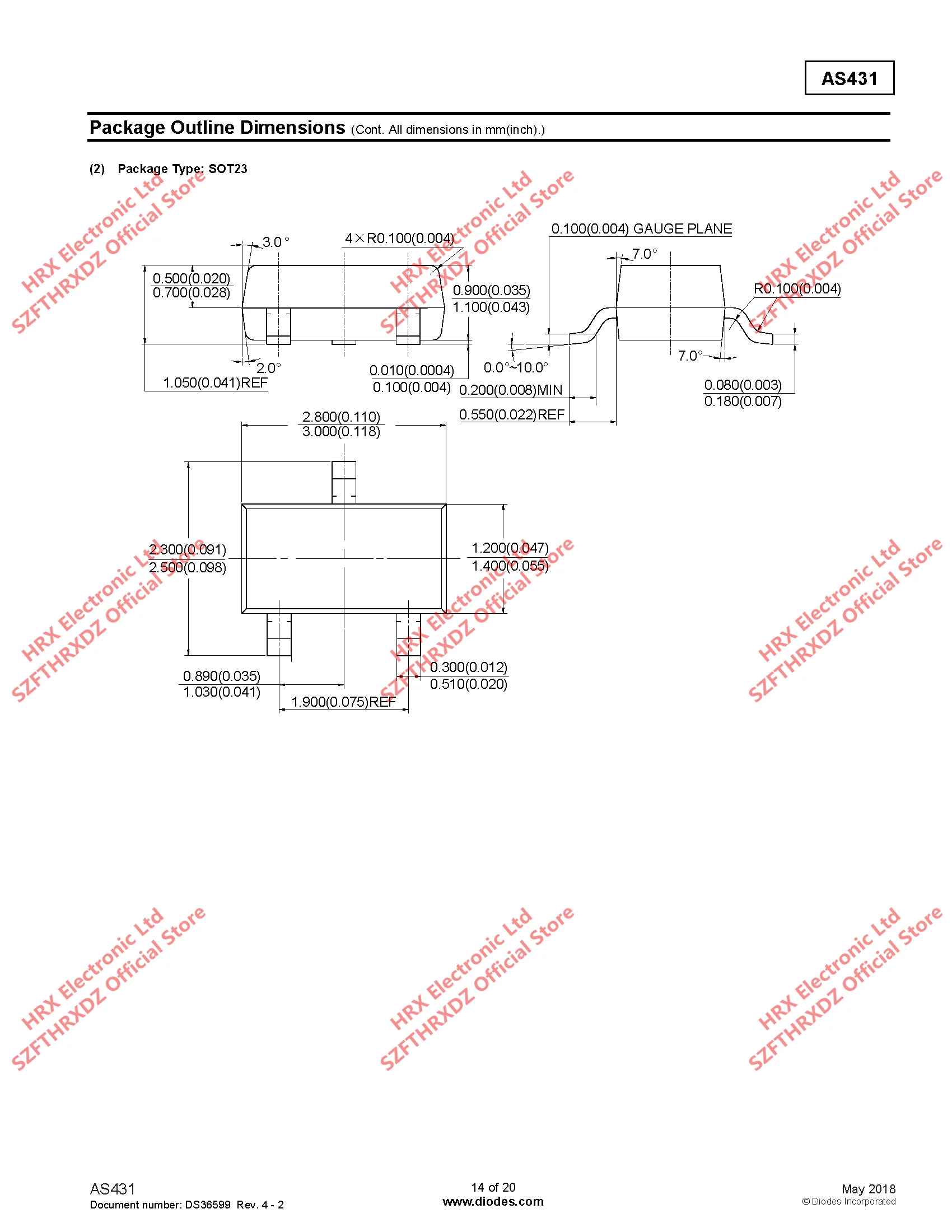 AS431ANTR-E1 SOT23 EB5 Альтернативная AS431ANTR-G1 SOT23 EB5 Adj Prec Shunt Reg 2,5 в до 36 в 3000 мВ шт/катушка