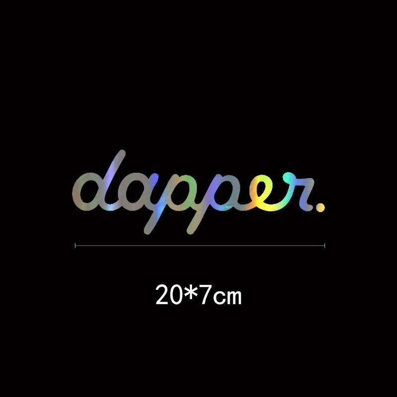 HungMieh 58*12,5 см Carpe Diem Royal Stance Dapper автомобиль Hoonigan наклейка s забавная наклейка на автомобиль виниловая наклейка авто наклейка s для автомобиля - Название цвета: 20 X 7cm