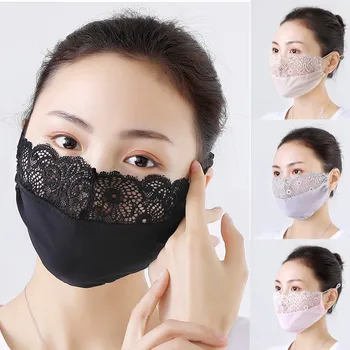 

Ladies dust-proof and smog-proof Mouth Mask lace cover for women Washable Reusable Cloth Masks Universal Face Masks #30