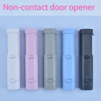 

1PC Portable No Touch Door Opener Press Elevator Tool Hygiene Hand Open Door Artifact Multi-function Safety Door Opener 5 Colors