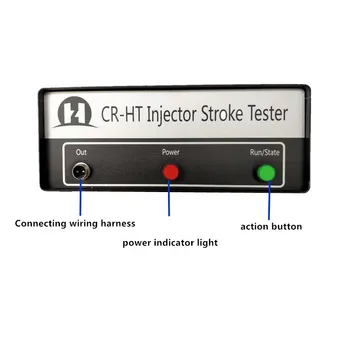

CR-HT diesel Common Rail Injector Nozzle valve stroke armature lift Measuring Tester, Pulse drive box injector repair tool