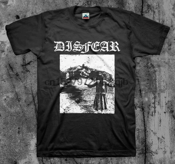 Футболка с надписью D-Beat DISFEAR для защиты потерпевших | Мужская одежда