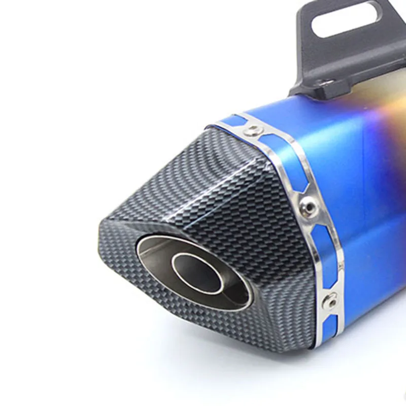 Мотоциклы Выхлопной Трубы Универсальный Akrapovic для FZ1 R6 R15 R3 ZX6R ZX10 Z900 1000 CBR1000 GSXR1000 650 K7 K8 K11 R1 Байк