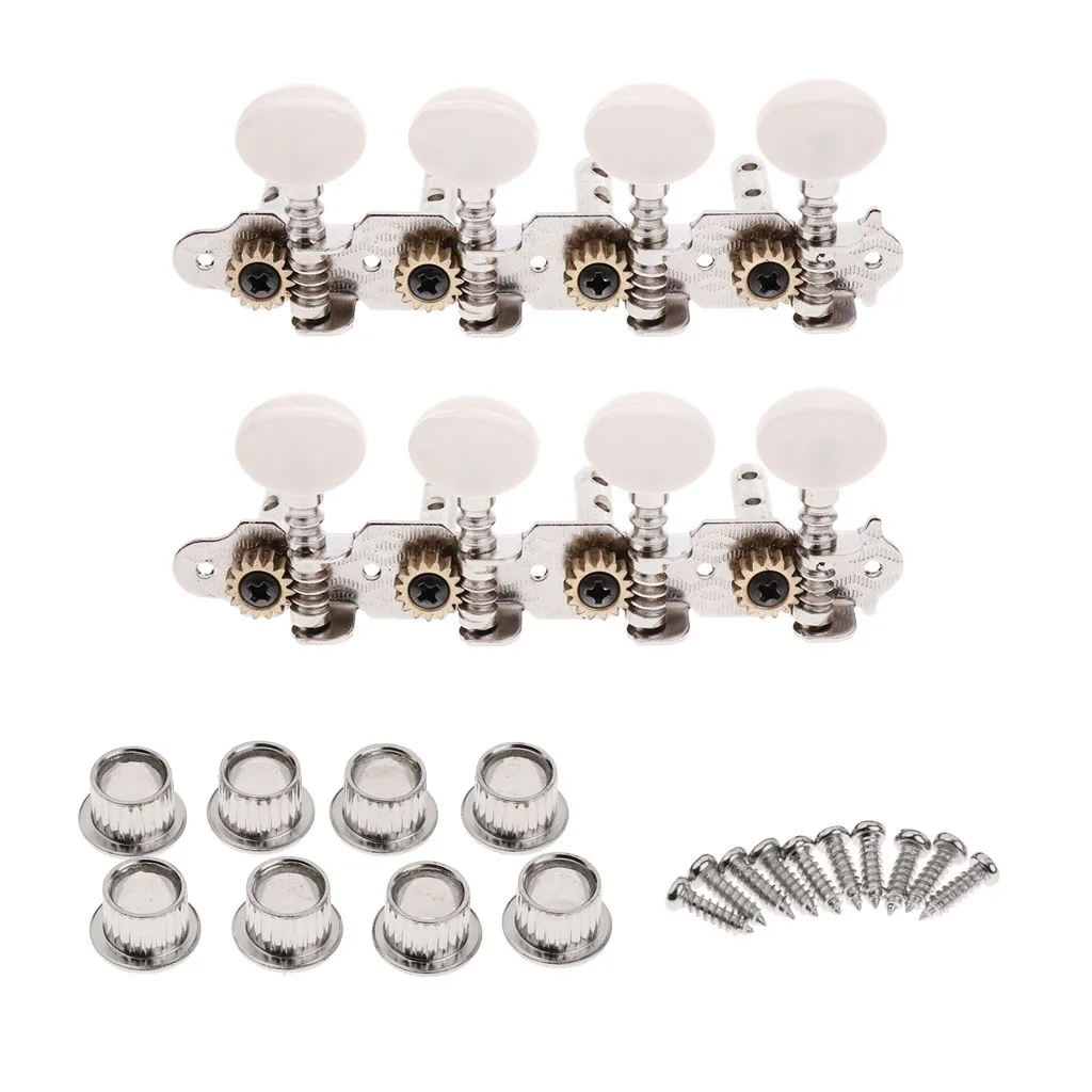 4L 4R Heavey Duty Steel Machine Heads Tuning Pegs Set For 8 String Mandolin