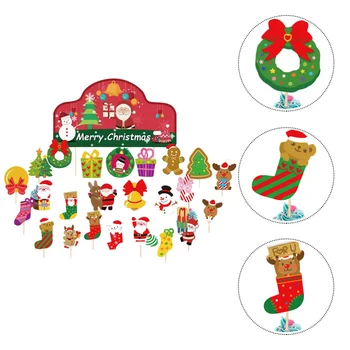

Safe Reusable Exquisite Cake Toppers Cake Picks Cake Decorations Dessert Toppers Christmas