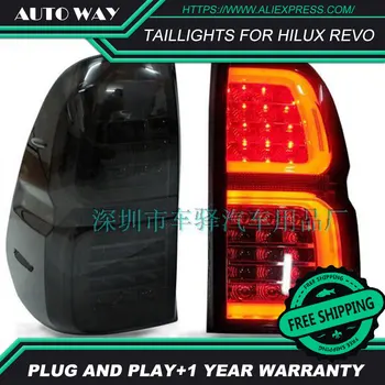 

Free shipping Tail light LED toyota hilux revo taillights parking taillights LED taillight for toyota hilux revo Car styling