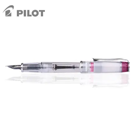 Transparent pink Pilot FPRN-350R Prera авторучка с чернильным преобразователем прозрачный корпус F/M наконечник идеальный подарок каллиграфическое письмо поставки - Цвет: Transparent pink