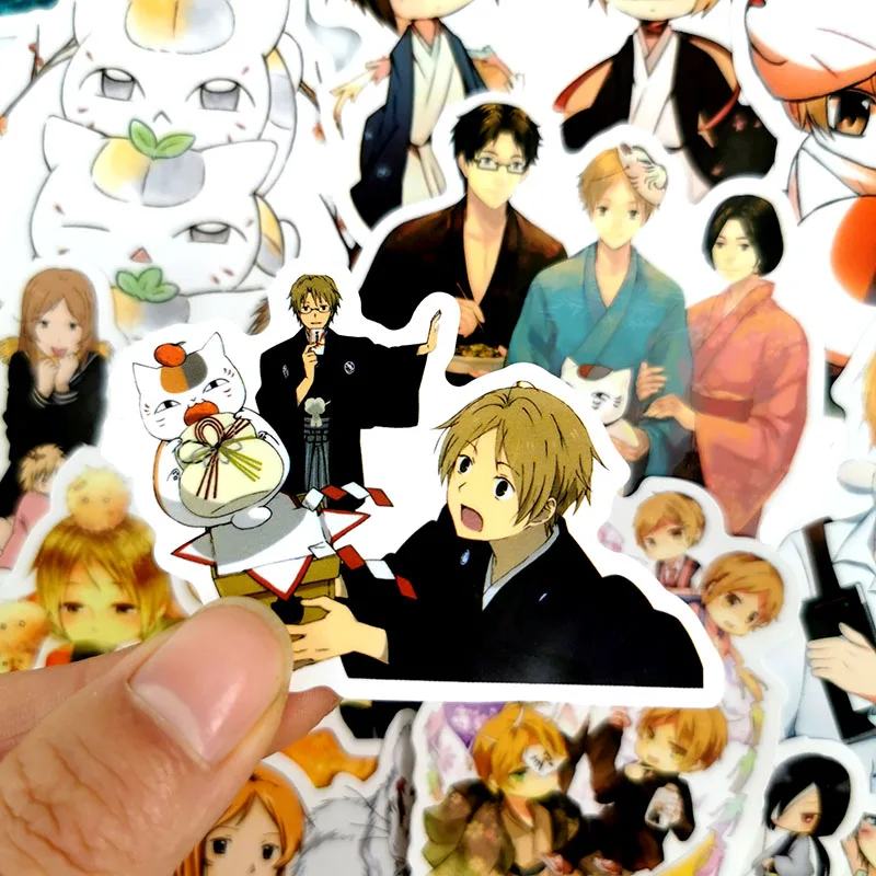 50 шт./упак. аниме Стикеры s Нацумэ наклейки Yuujinchou Скрапбукинг Водонепроницаемый граффити Стикеры клей Стикеры для телефона Ноутбук