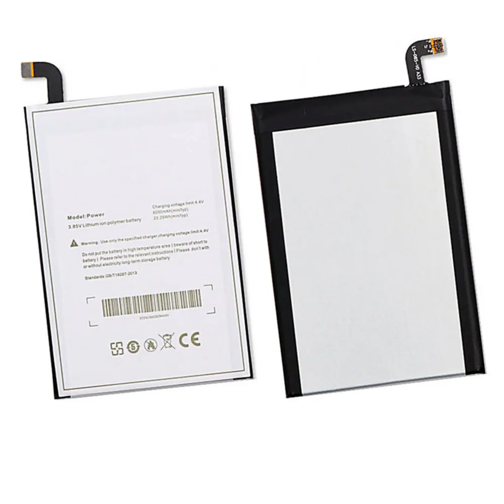 

Ulefone power battery 6500mAh 3,7 V/3,8 V 23.2WH для Ulefone power мобильного телефона