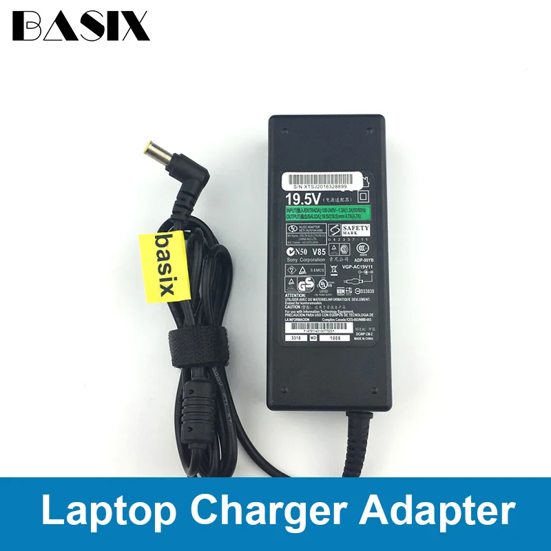 Зарядное устройство Basix 19 5 V 4.7A 90W для Sony|Адаптеры ноутбуков| |