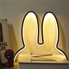 Rabbit Led Night Light Modern USB Desk Lamp for Children's Kid Room Light Christmas Gift 5W Cute Night Lamp Home Deco Luminaire 2