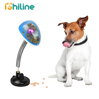 

Dog Food Dispenser Toys Swing Spring Puzzle Toy Dog Cat Training Intellectual Development Funny Puzzle Toy Leaking Food Device