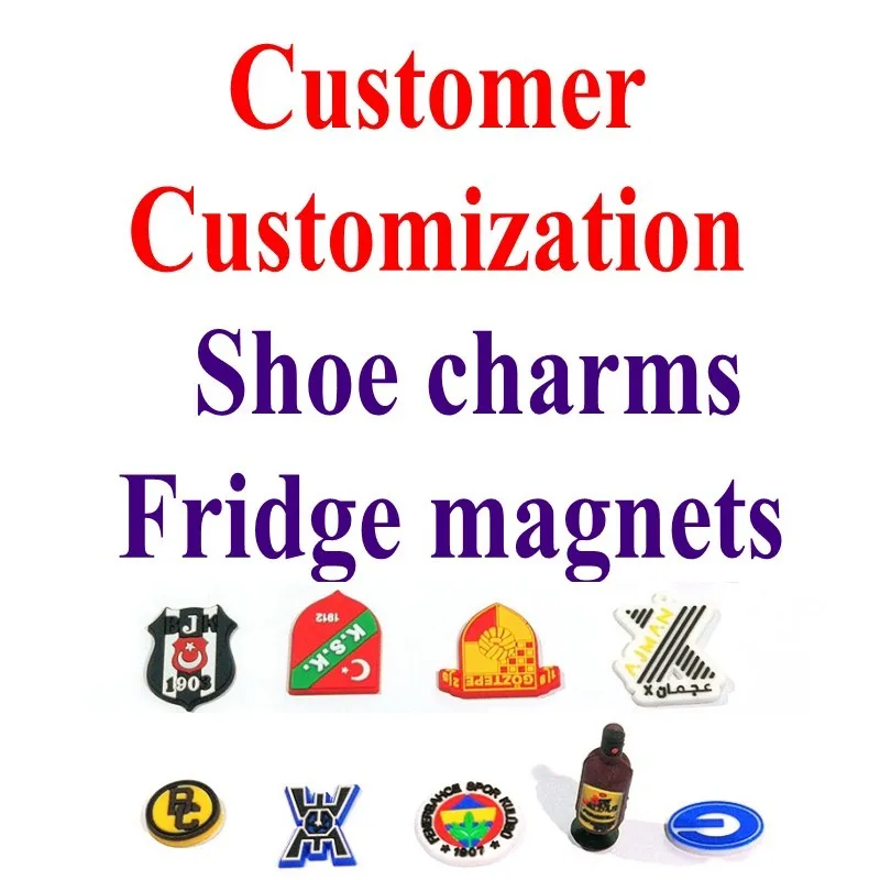 3D CUSTOM CLOG (CROC) CHARMS JIBBITZ - Logo Products for Camps