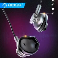 ORICO, вставные проводные наушники, красочные, Hi-Fi, гарнитура, наушники для геймеров, басы, музыкальные Игровые наушники с микрофоном для Xiaomi Honor iPhone