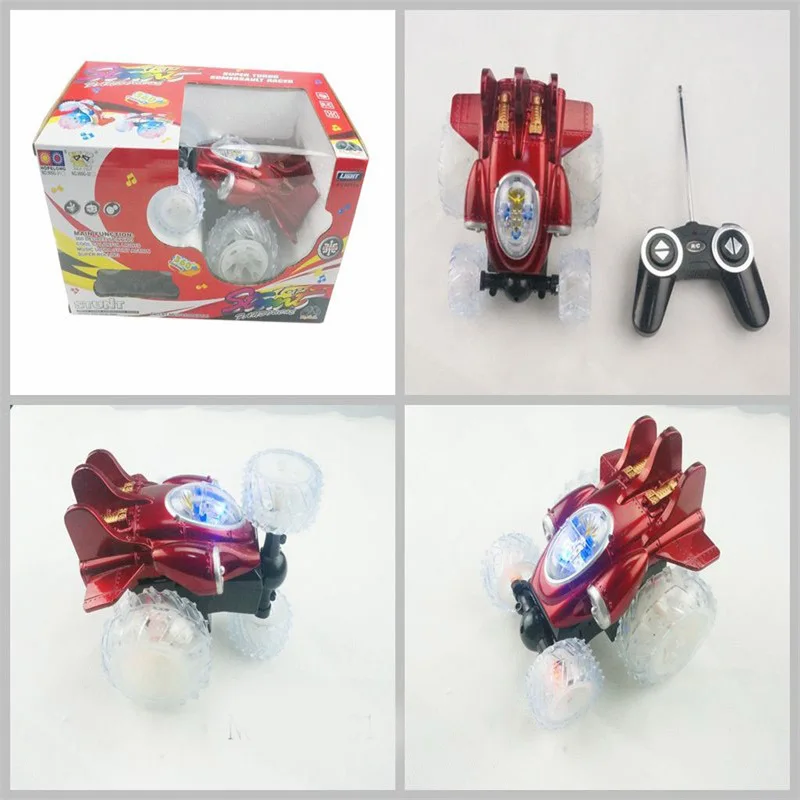 

Tilting Stunt Remote Control Car Music Tumbling Off-road Remote-control Automobile Electric CHILDREN'S Toy Car BOY'S Toy
