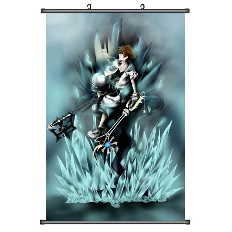 Японские Аниме игры Kingdom Hearts Sora &amp Riku Kairi Ventus Aqua домашний декор настенный плакат